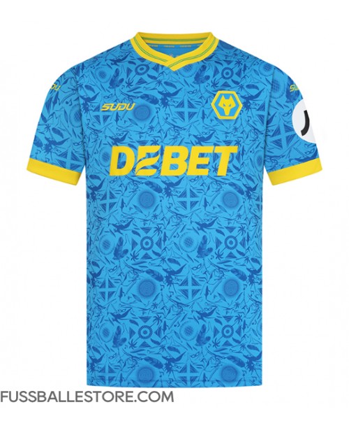 Günstige Wolves Jhon Arias #10 3rd trikot 2025-26 Kurzarm Günstige Wolves Jhon Arias #10 3rd trikot 2025-26 Kurzarm